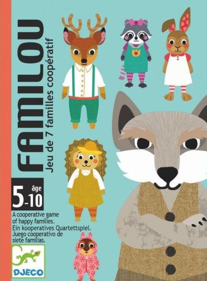 DJECO GAME - FAMILOU GAME (HAPPY FAMILIES GAME)