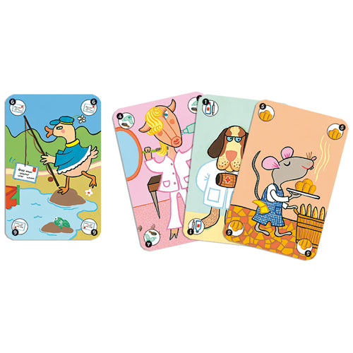 JEU DJECO - HAPPY FAMILY - JEU DE 7 FAMILLES