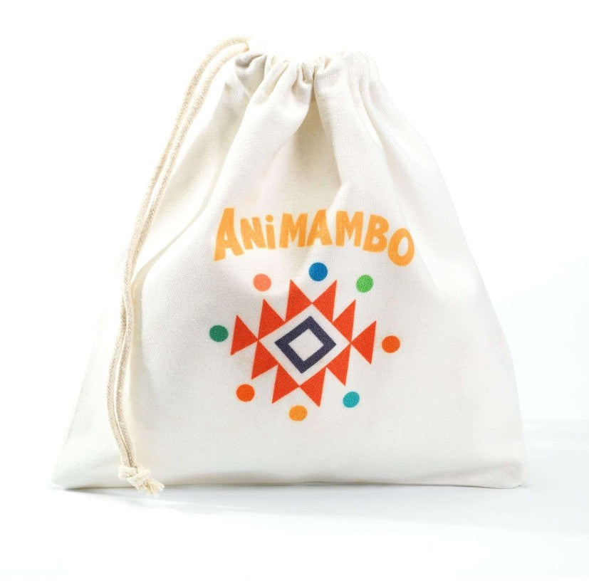 ANIMAMBO - TAMBOUR À LANGUETTES ROUGE - 8 NOTES