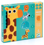 DJECO PROGRESSIVE PUZZLE 3-4-5-6 PIECES - PRIMO PUZZLE IN THE JUNGLE #DJ07135