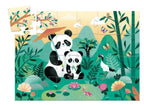 DJECO JIGSAW PUZZLE 24 PIECES - LEO THE PANDA (SILHOUETTE)
