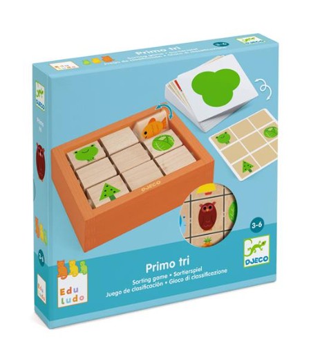 DJECO GAME - EDULUDO - PRIMO TRI