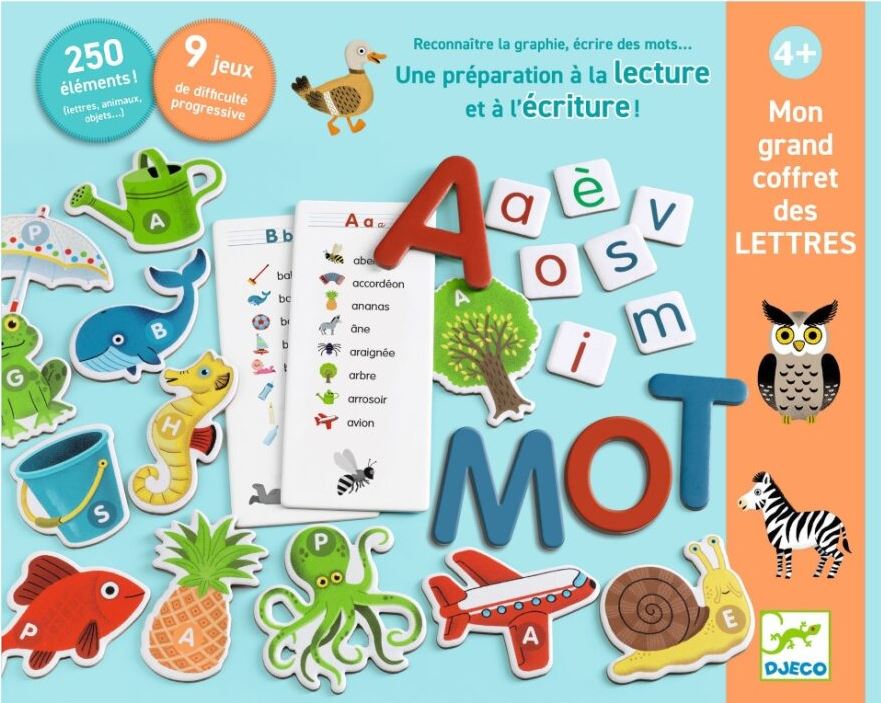 DJECO GAME - MY BIG LETTERS BOX