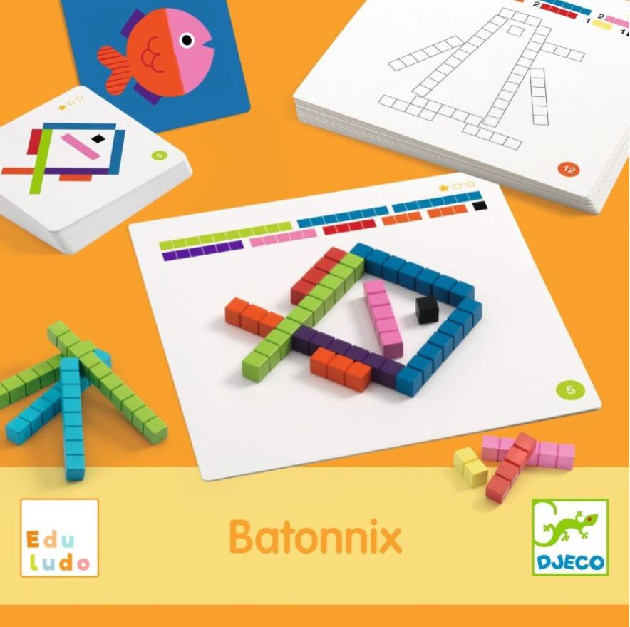 JEU DJECO EDULUDO - BATONNIX
