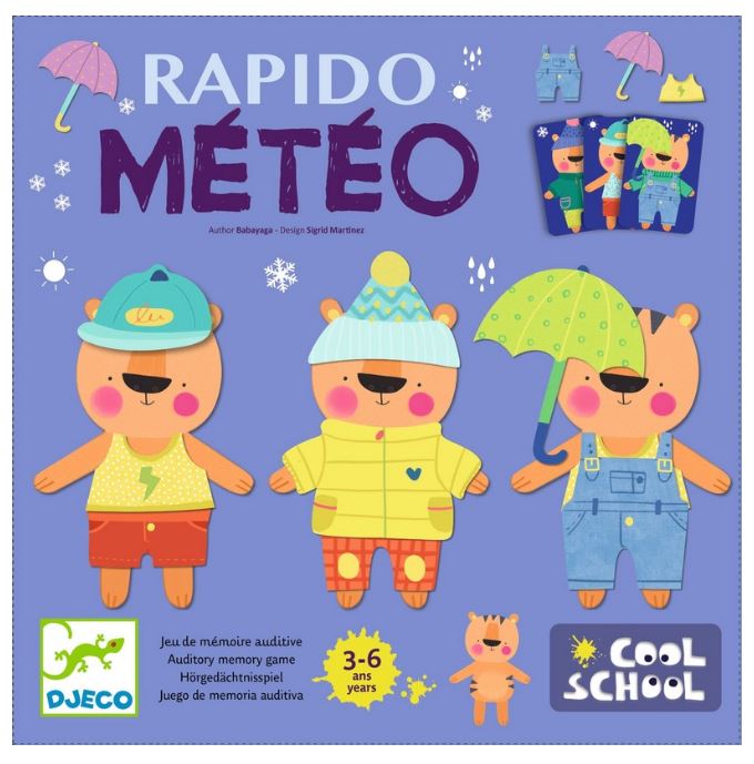 JEU DJECO - RAPIDO MÉTÉO