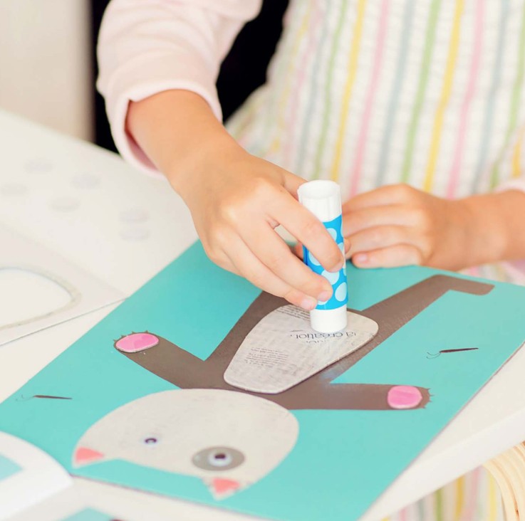 DJECO COLLAGES FOR LITTLE ONES - LITTLE ANIMALS