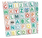 3D ALPHABET STICKERS