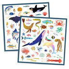 DJECO METALLIC STICKERS - OCEAN