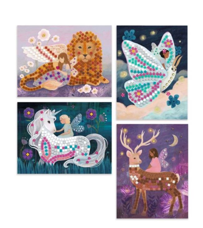 DJECO MOSAIC KITS - THE ENCHANTED WORLD