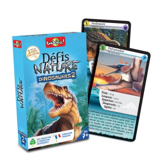 JEU DÉFIS NATURE - DINOSAURS 2 BLUE (NEW VERSION)