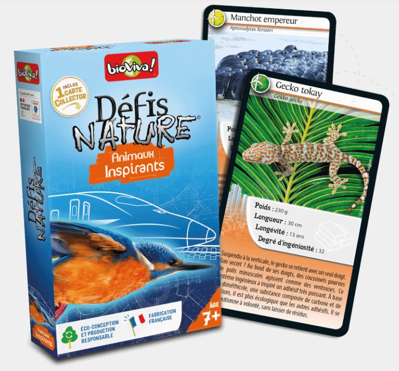 JEU DÉFIS NATURE - ANIMAUX INSPIRANTS
