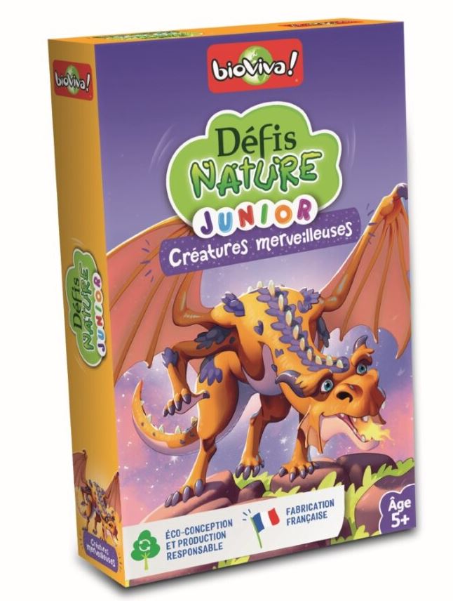 JEU DÉFIS NATURE JUNIOR - CRÉATURES MERVEILLEUSES - Version française