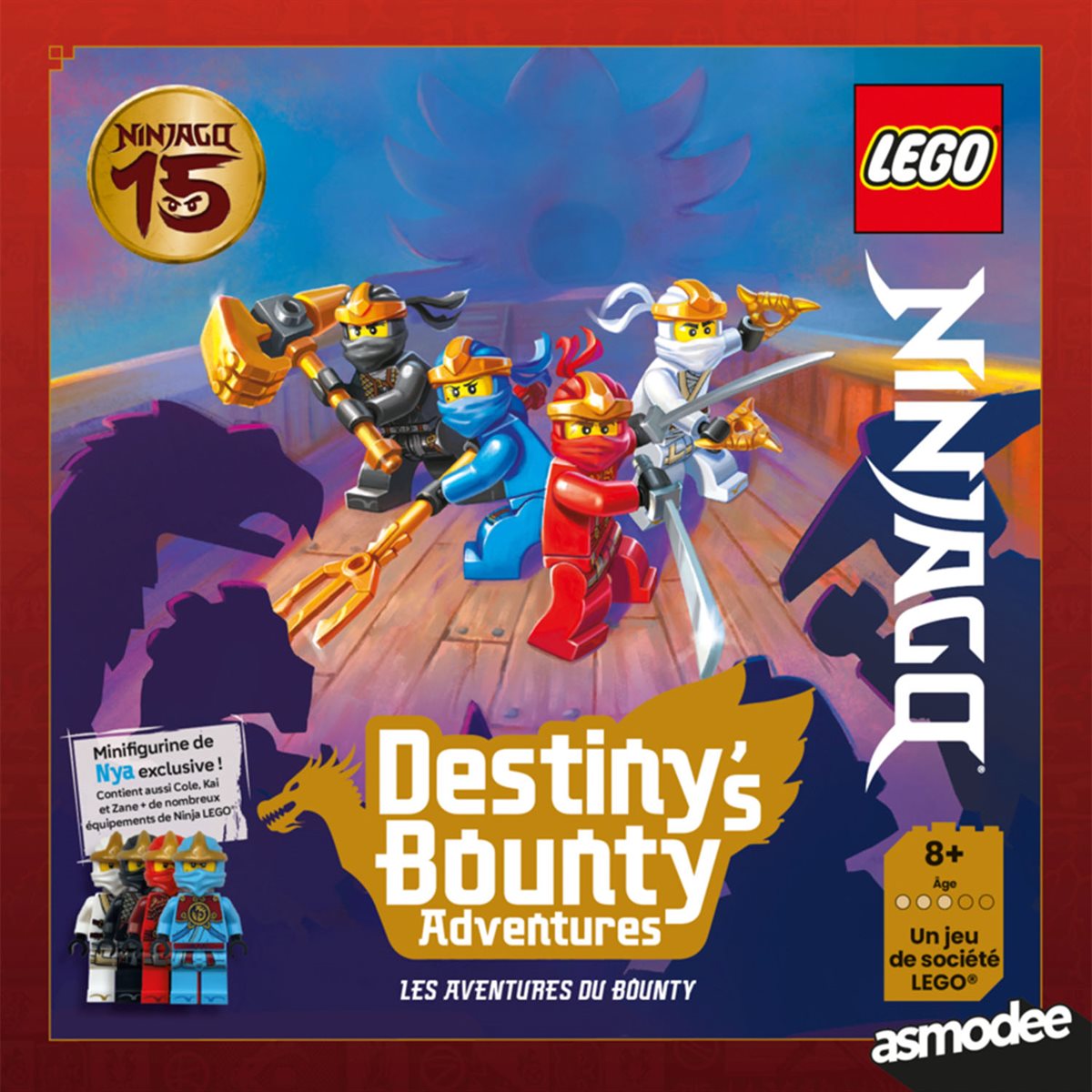 JEU NINJAGO - DESTINY'S BOUNTY ADVENTURES - Version française