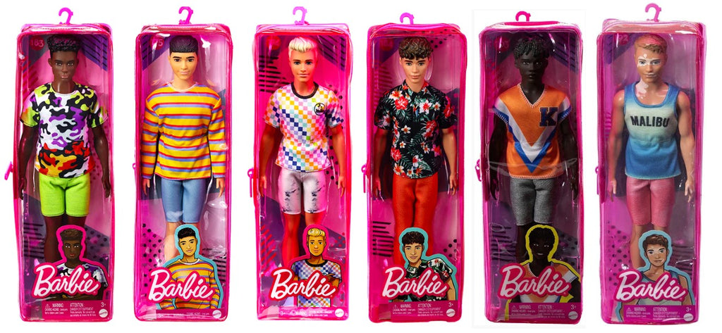 BARBIE FASHIONISTAS - KEN DOLL ASST