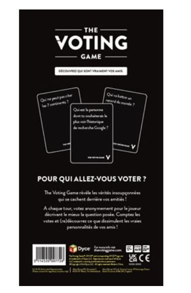 JEU THE VOTING GAME - Version française