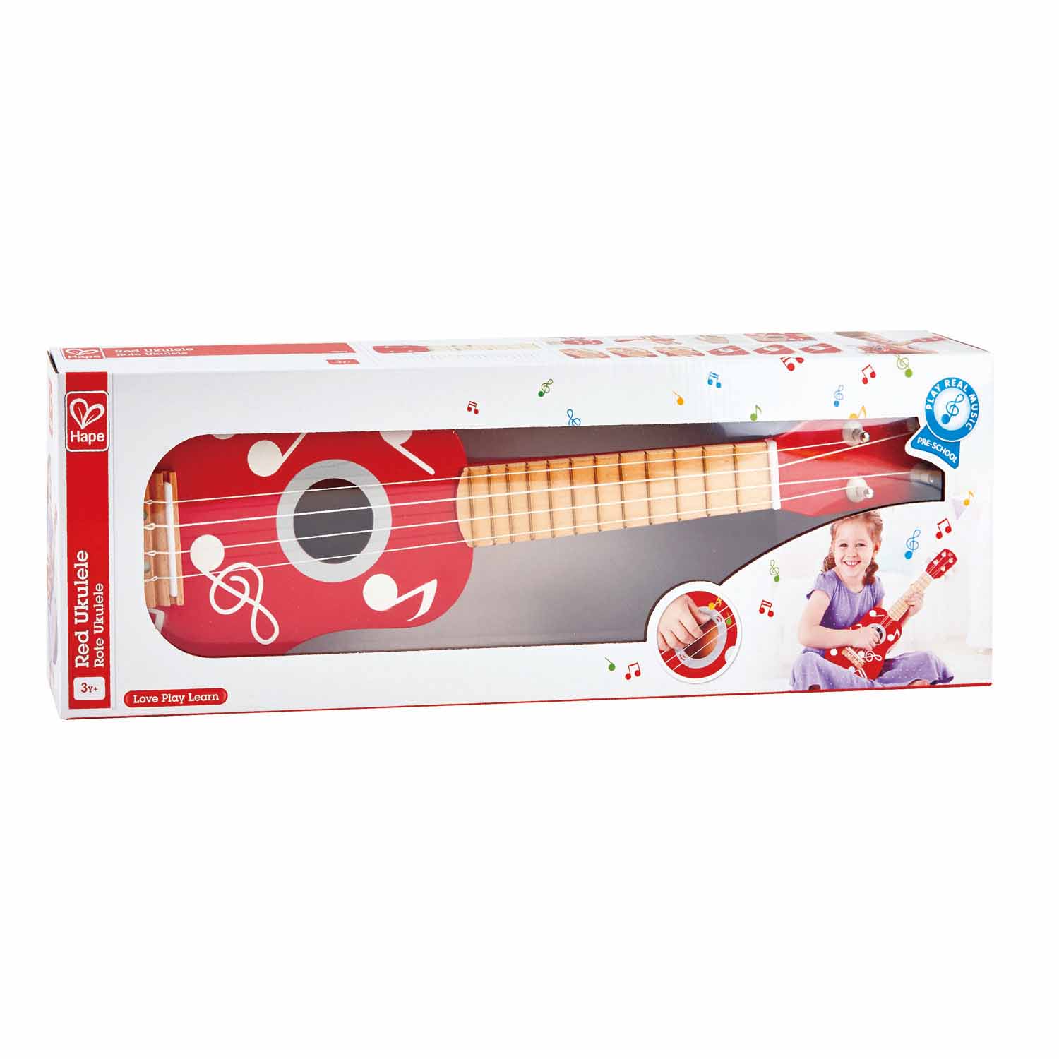 RED ROCK STAR UKULELE