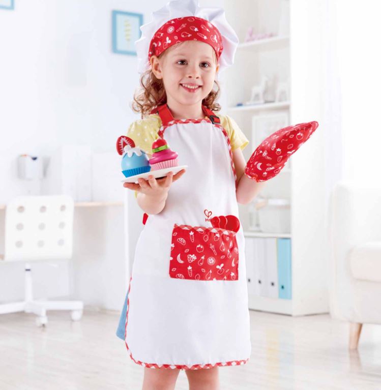 ENSEMBLE POUR CHEF CUISINIER - 5 MORCEAUX