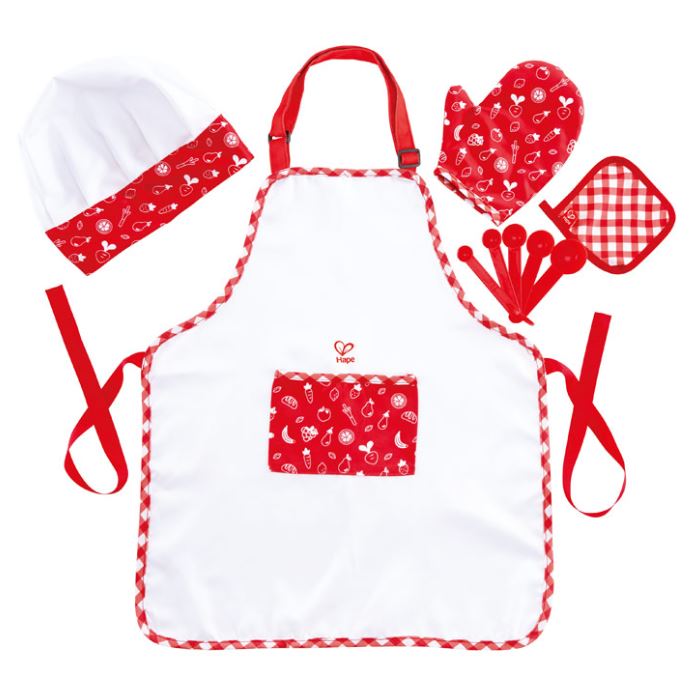 ENSEMBLE POUR CHEF CUISINIER - 5 MORCEAUX