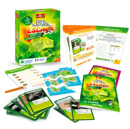 CHALLENGE NATURE GAME - CAMOUFLAGE ESCAPE