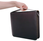 CARTABLE DE CARTES - PORTFOLIO NOIR EVORETRO AVEC FERMETURE ÉCLAIR 2X2 POUR 96 CARTES À COLLECTIONNER