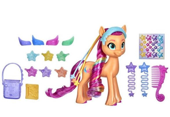 MY LITTLE PONY - NOUVELLE GÉNÉRATION - CRINIÈRE ARC-EN-CIEL SUNNY STARSCOUT