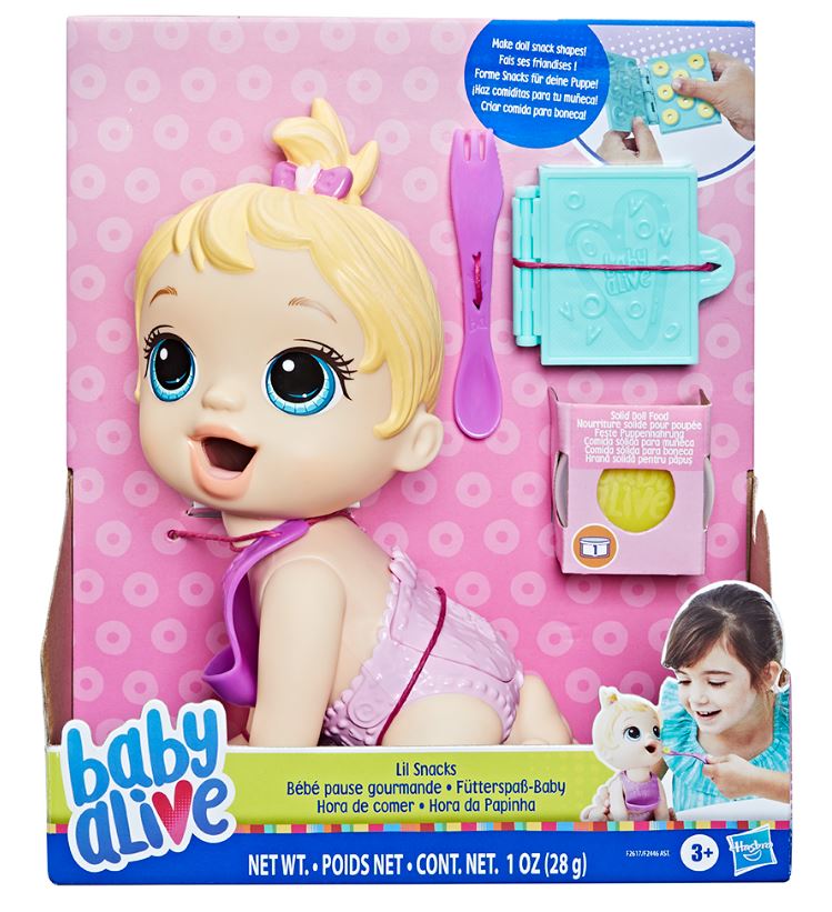 BABY ALIVE - YUMMY TREATS BABY BLONDE 20 CM