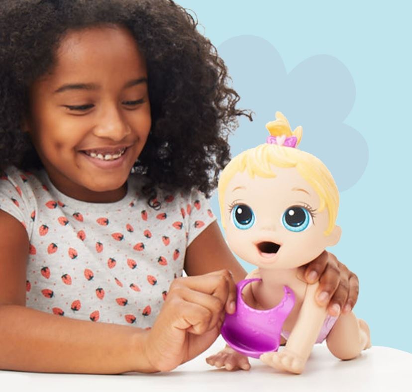 BABY ALIVE - YUMMY TREATS BABY BLONDE 20 CM