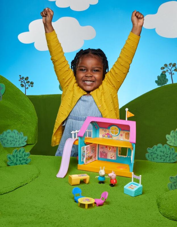 PEPPA PIG - PEPPA ET SA MAISON D'AMIS RÉSERVÉS AUX ENFANTS