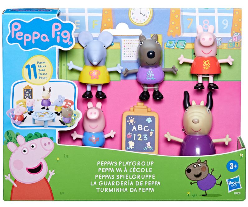 PEPPA PIG - FIGURINES DE PEPPA VA À L'ÉCOLE