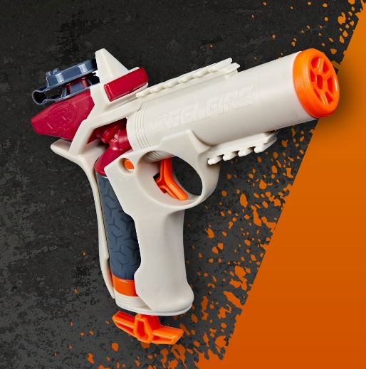 NERF PRO GELFIRE IGNITOR BLASTER, 1000 GELFIRE ROUNDS (LC SPRINGER)