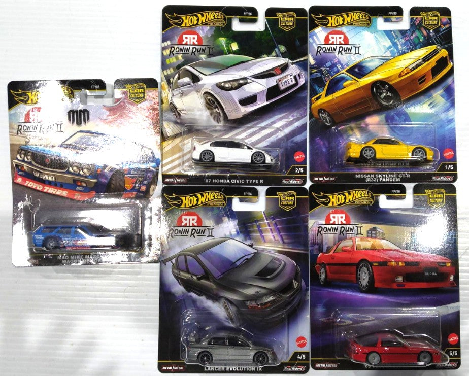 HOT WHEELS PREMIUM - VOITURE DE LA CULTURE AUTOMOBILE ASST