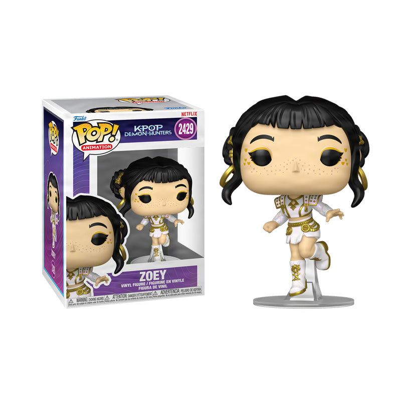 POP! FIGURE - KPOP DEMON HUNTERS - ZOEY (WHITE) (K-POP WARRIORS) 4.1" #2429