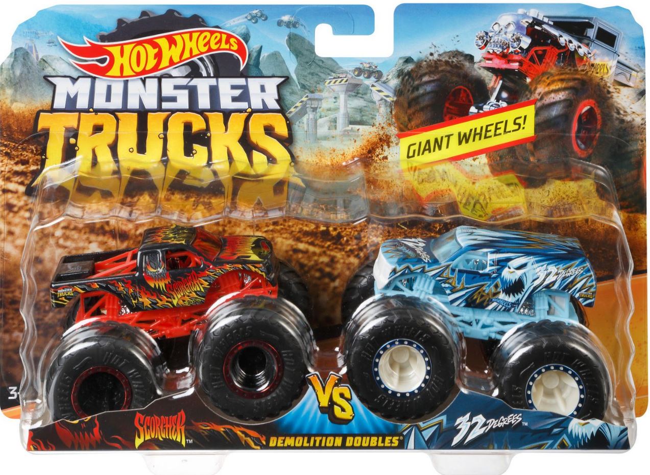 MONSTER TRUCKS DOUBLE DEMOLITION ASST