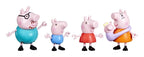 PEPPA PIG - SET OF 4 PEPPA PIG FAMILY FIGURES + BABY