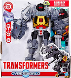 TRANSFORMERS CYBERWORLD - GRIMLOCK MORSURE ET COMBAT FIGURINE 22,5 CM (9")