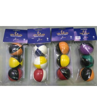 ENSEMBLE 3 BALLES DE JONGLERIE ASST (PRENDRE #2023 BL-VRAC-00)