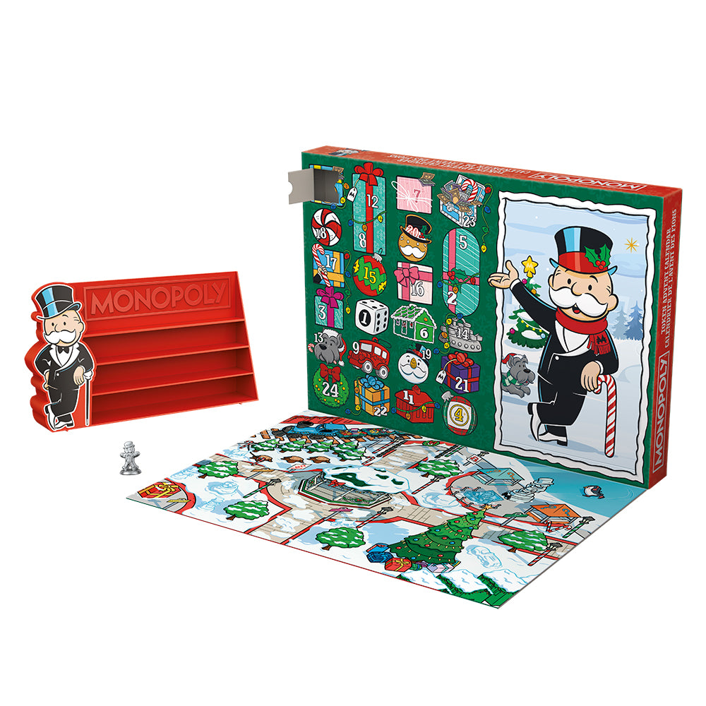 JEU MONOPOLY JETON DE L'AVENT (CALENDRIER DE NOËL) - Version multilingue