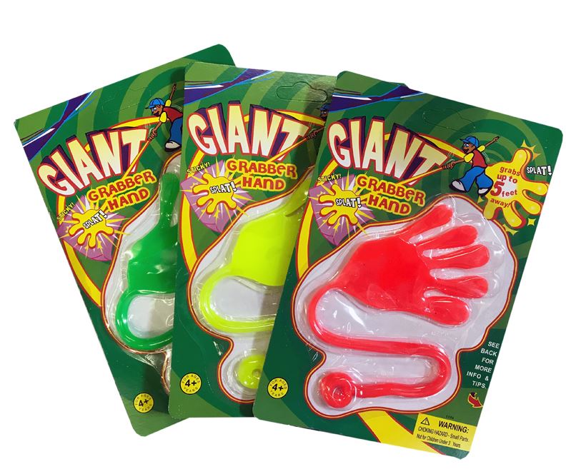 STICKY GIANT HAND ASST
