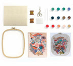 DJECO ATELIER 58 - BEADING - LAGOON (EMBROIDERY)