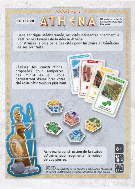 AKROPOLIS GAME - ATHENA EXPANSION (FR)