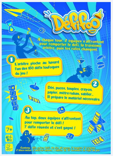 JEU DEFIFOO - Version française