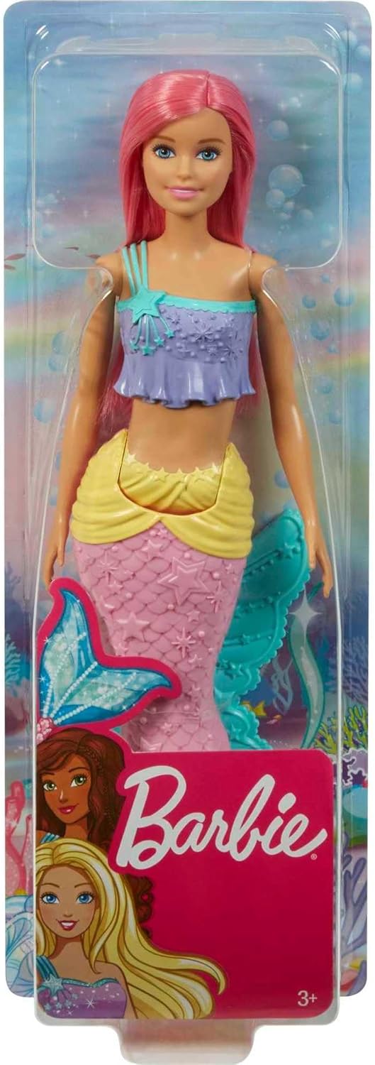 BARBIE DREAMTOPIA - BARBIE MERMAID PINK HAIR