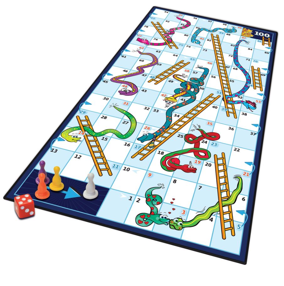 *26 SNAKES AND LADDERS GAME