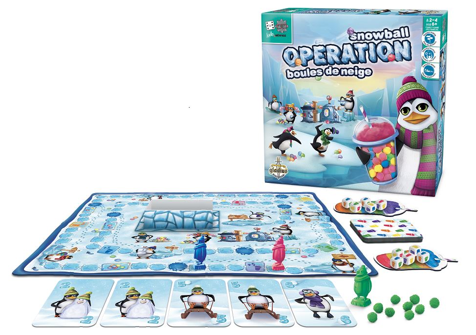 JEU OPÉRATION BOULES DE NEIGE