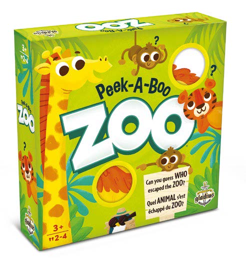 JEU PEEK-A-BOO ZOO - Version multilingue