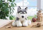PLUSH - HERITAGE COLLECTION - SIBERIAN HUSKY DOG 12"