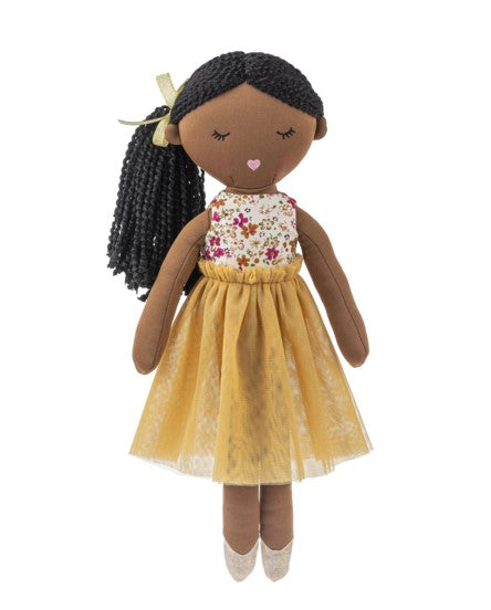 PLUSH DOLL FLOWER 14" ASST