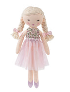 PLUSH DOLL FLOWER 14" ASST