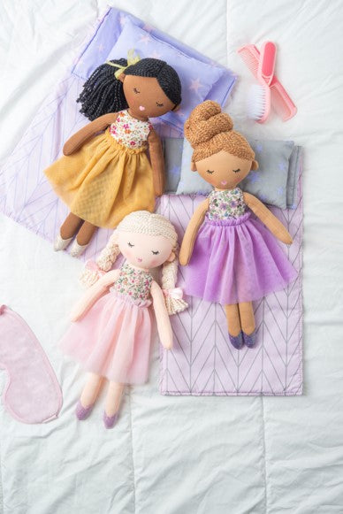 PLUSH DOLL FLOWER 14" ASST