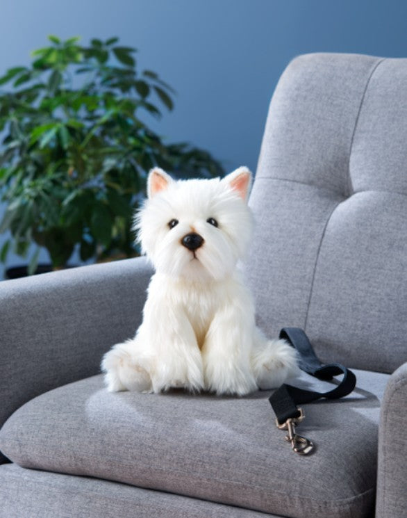 PELUCHE - COLLECTION HERITAGE - CHIEN WEST HIGHLAND TERRIER (WESTIE) 12"